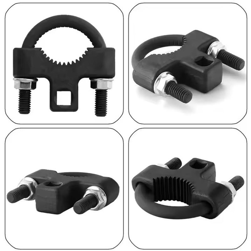 Inner Tie Rod Removal Tool, Tie Rod Removal Tool, with Non-Slip Teeth for Inner Tie Rod Removal, Inner Tie Rod U-Wrench,3/8" Carbon Steel Inner Low Profile Tool for Car Chassis Rocker - Image 4